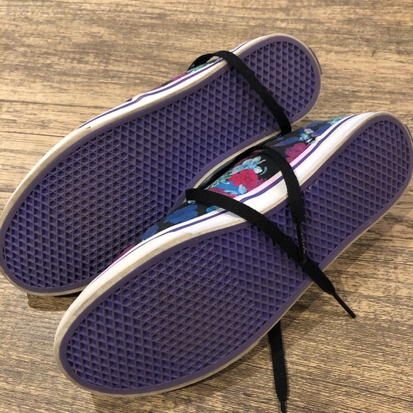 Van’s Floral Sneakers - Size 8 - Picture 3 of 7